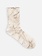 Tule tie-dye sokken met ronde hals