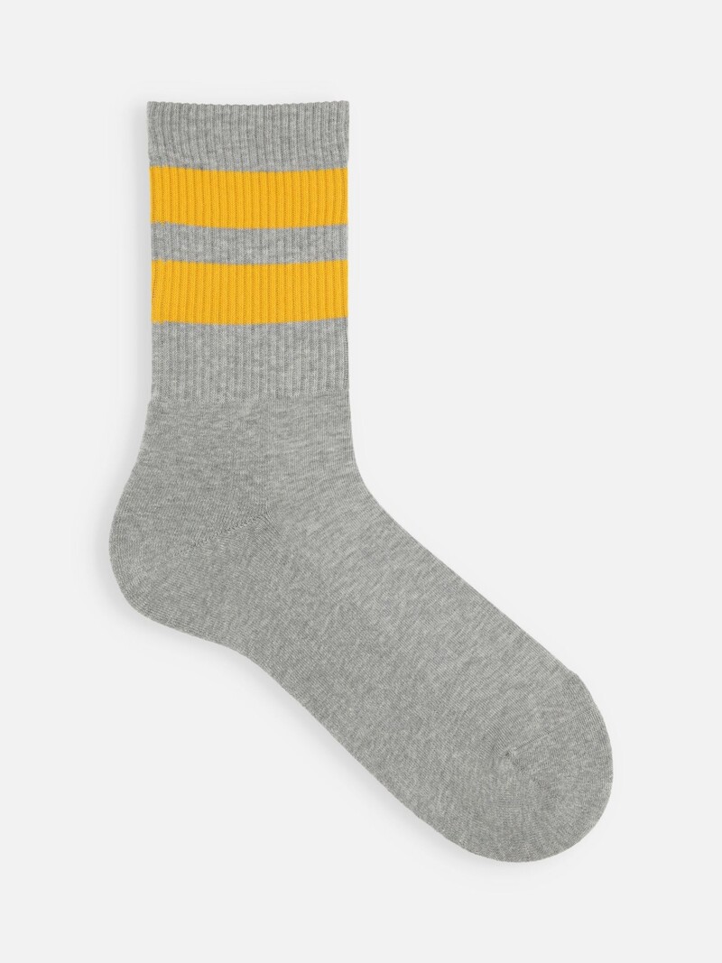 American Ribed Top Line Short Socks