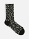 Amerikanische gerippte Dalmatiner-Crew-Socken