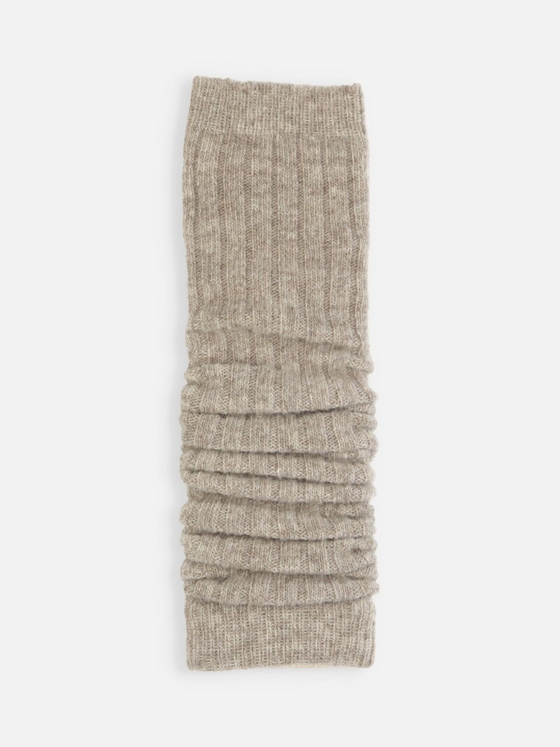 Lambswool Classic Ribbed Legwarmer