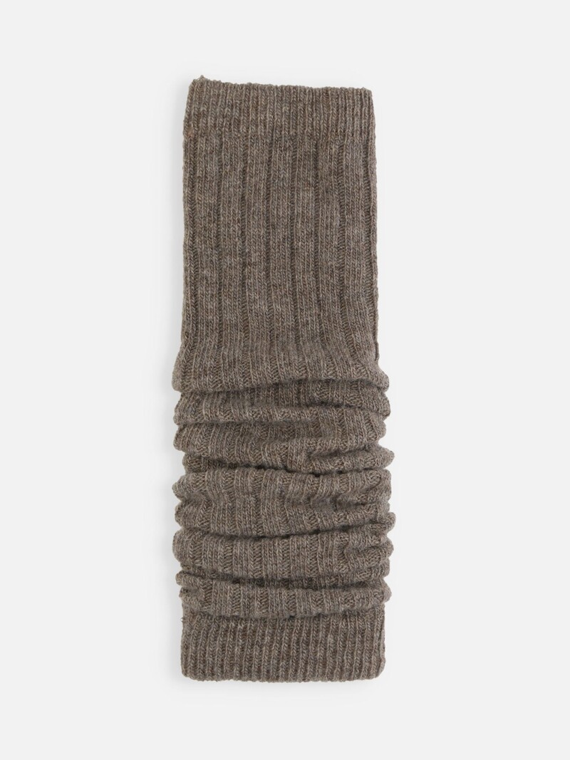 Lambswool Classic Ribbed Legwarmer