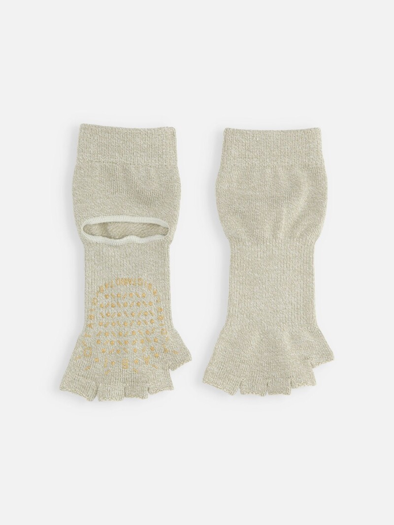 Fitness-Socken aus Baumwolle mit offenen Zehen