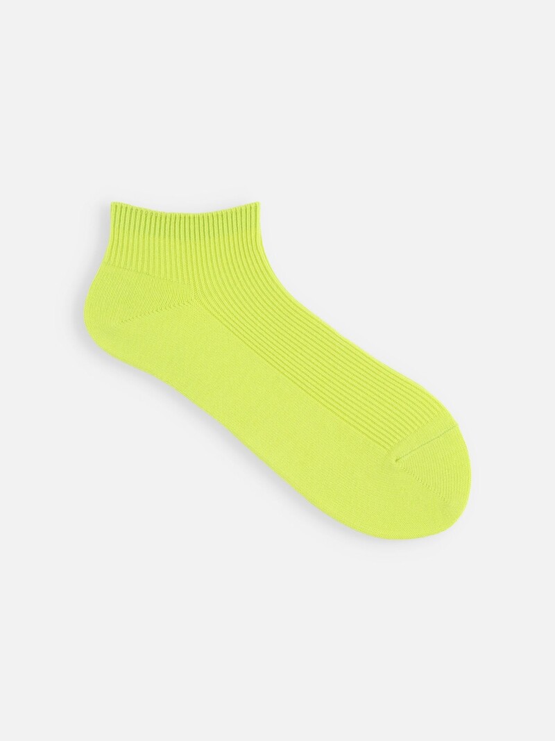 Feingerippte kurze Socken