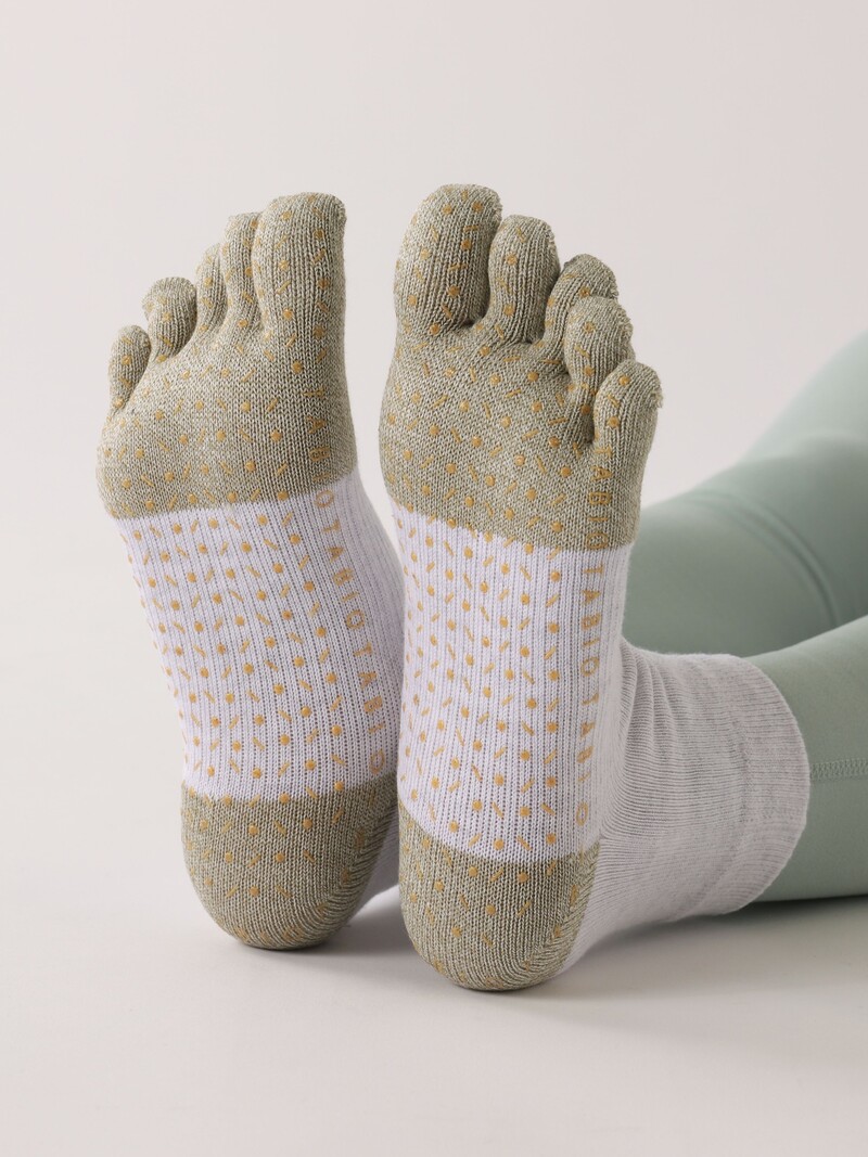 Fitness Cotton Toe Ankle Socks