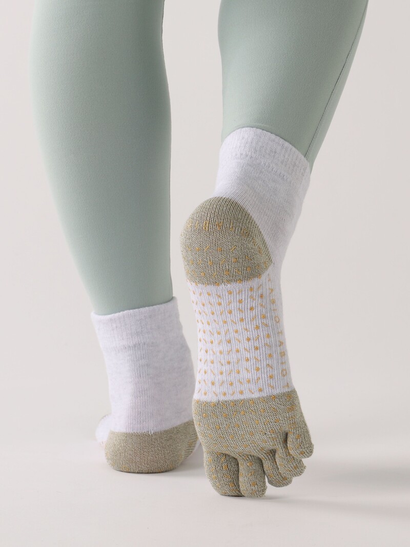 Fitness Cotton Toe Ankle Socks