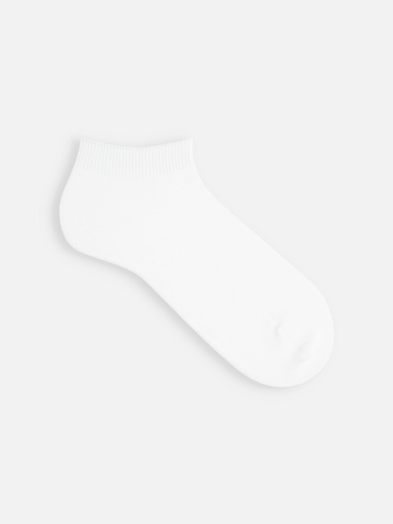 Plain Trainer Socks L