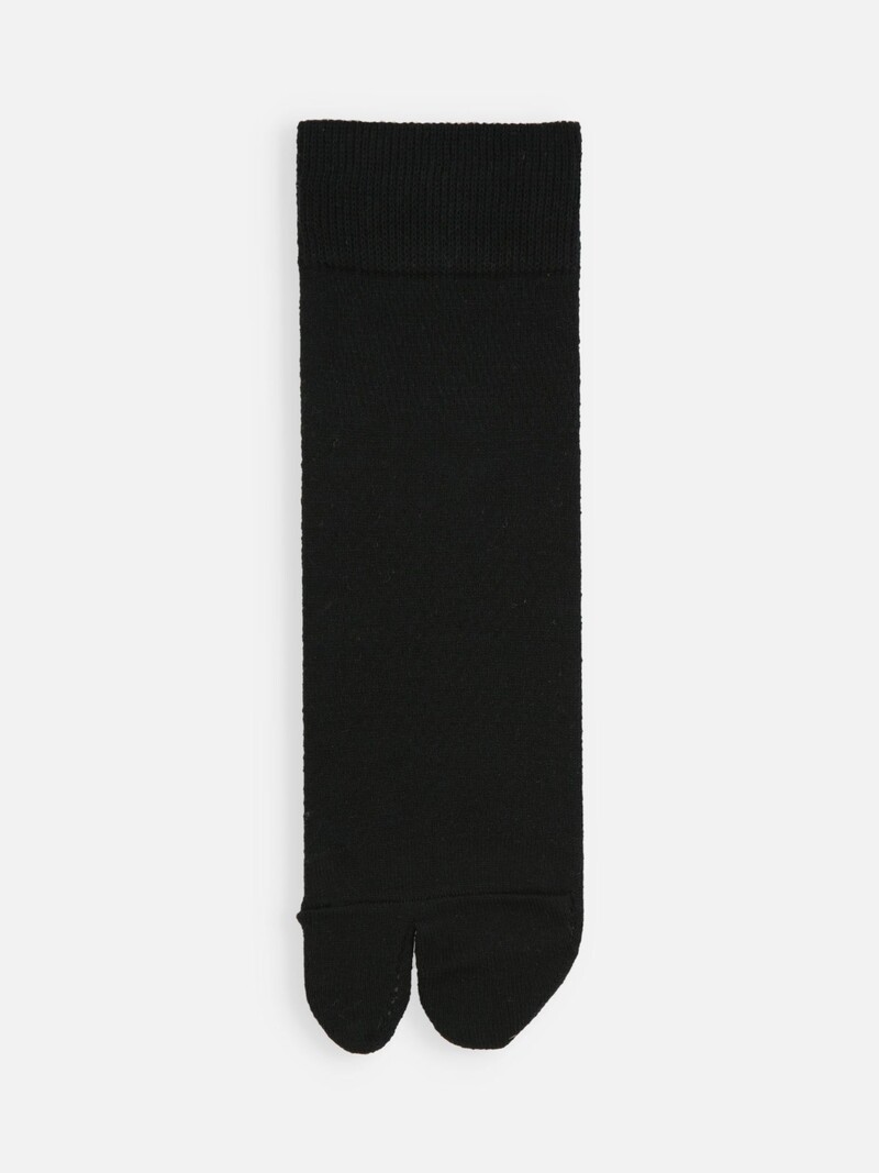 Kurze Tabi-Socken aus Baumwolle/Leinen