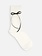 Satin Ribbon Crew Socks