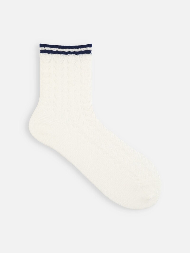 Marin Style Mesh Low Crew Socks