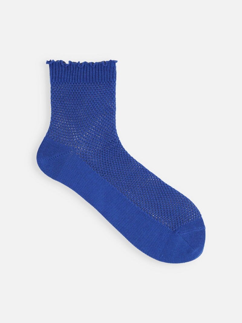 Mellow Top Mesh Low Crew Socks