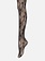 Raschel kanten bloemenpanty