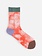 Gerippte Crew-Socken mit Batikmuster