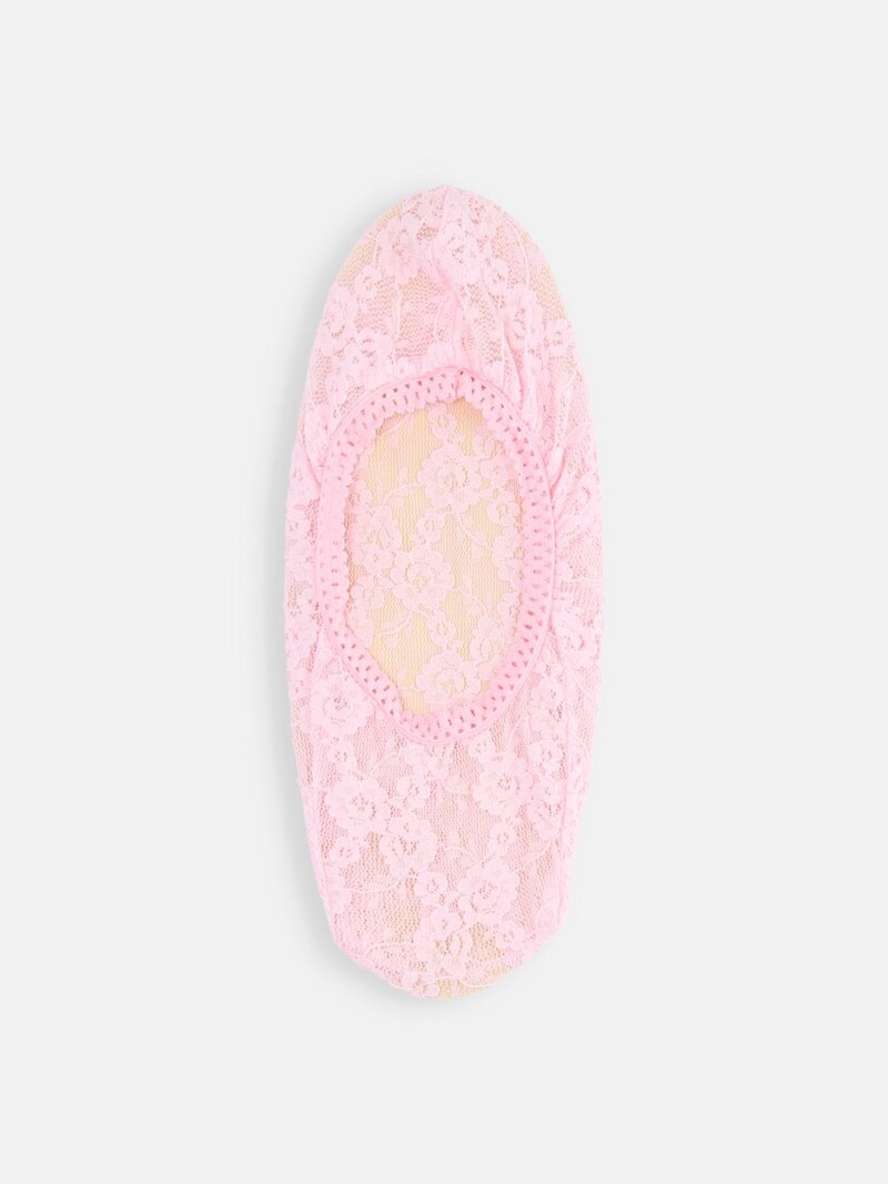 Footsie de renda elástica S