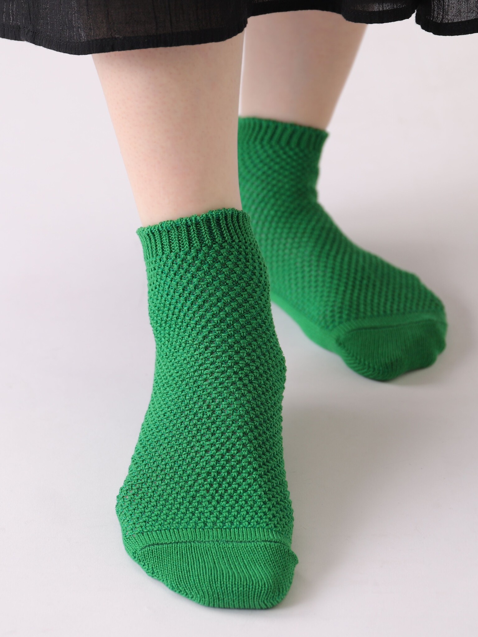 Trainersokken van katoenen mesh