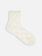 Socquette transparente motif fleuri M