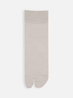 062131270 SQ Tabi unie en coton/lin