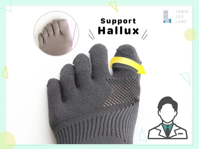 Meias de apoio conforto hallux valgus