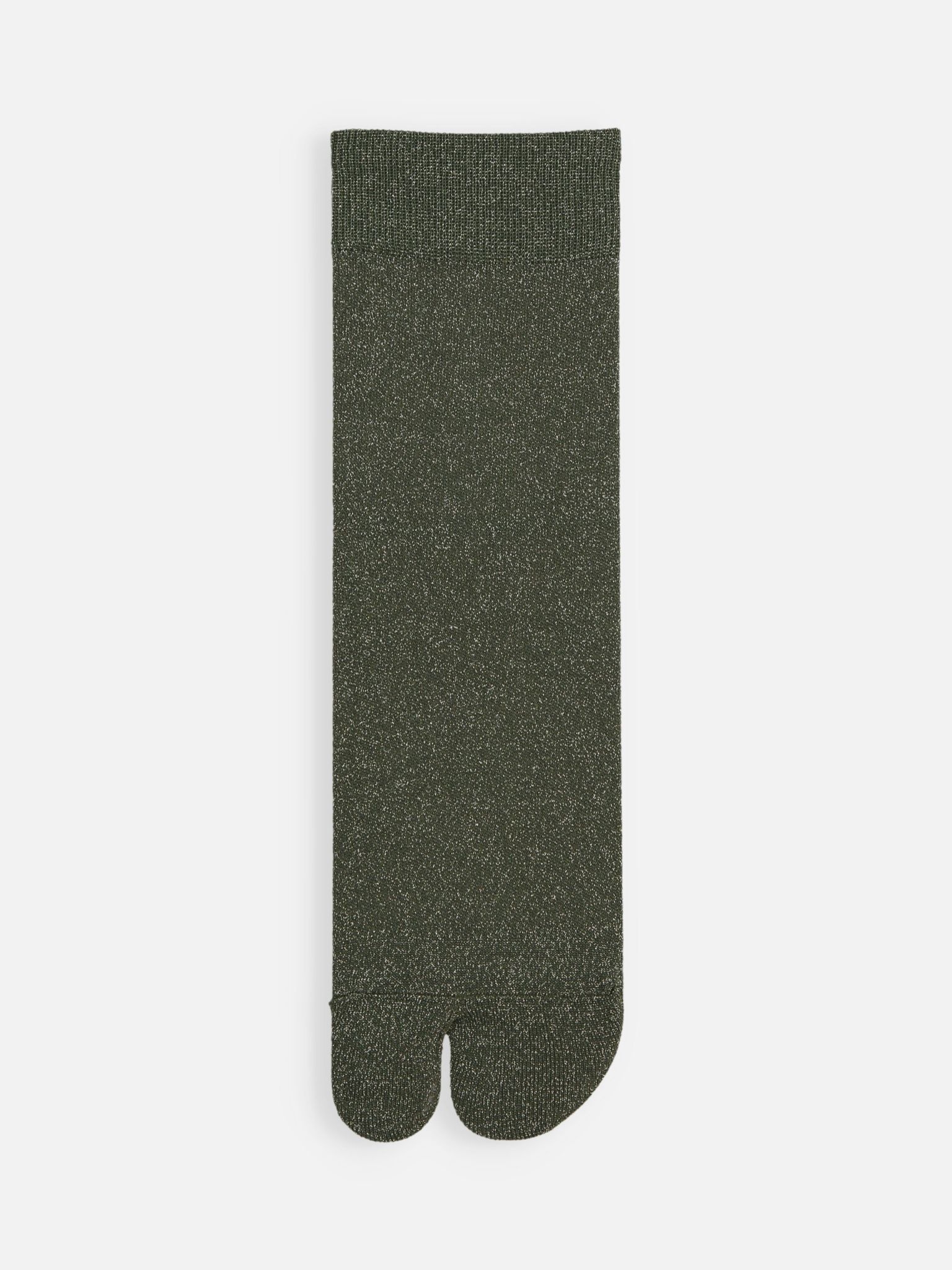 Feine glitzernde Tabi Low Crew-Socken
