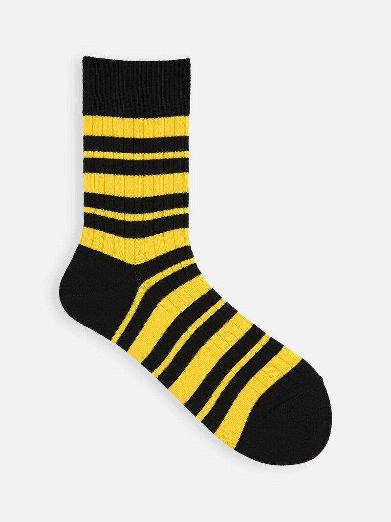 Varied Stripes Crew Socks