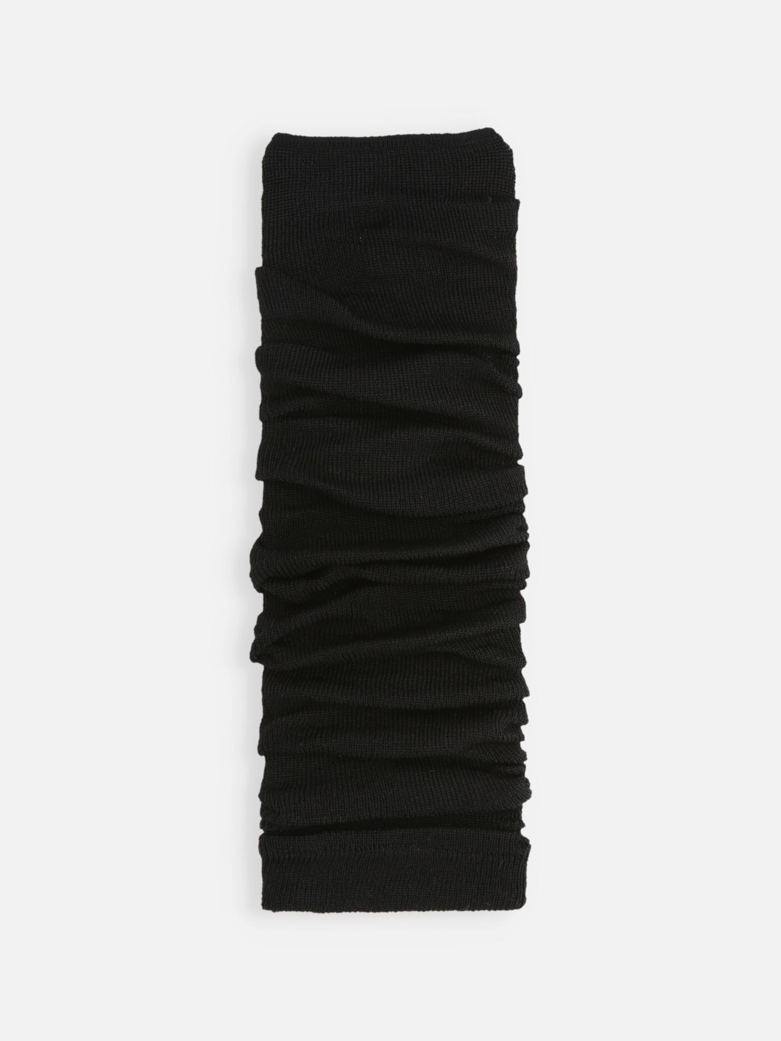 Leggings lunghi in seta a coste fini 47cm