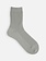 Gerippte Crew-Socken aus Wollmischung L