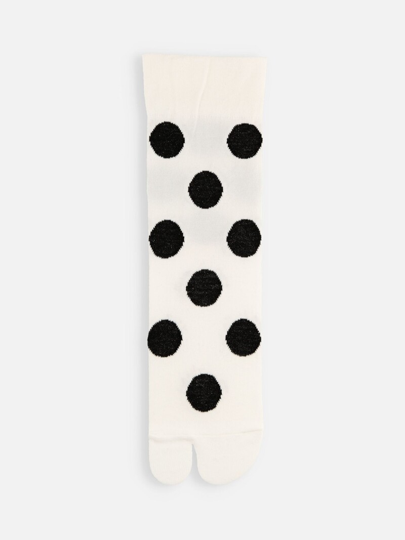 Big Dots Tabi Crew Socken