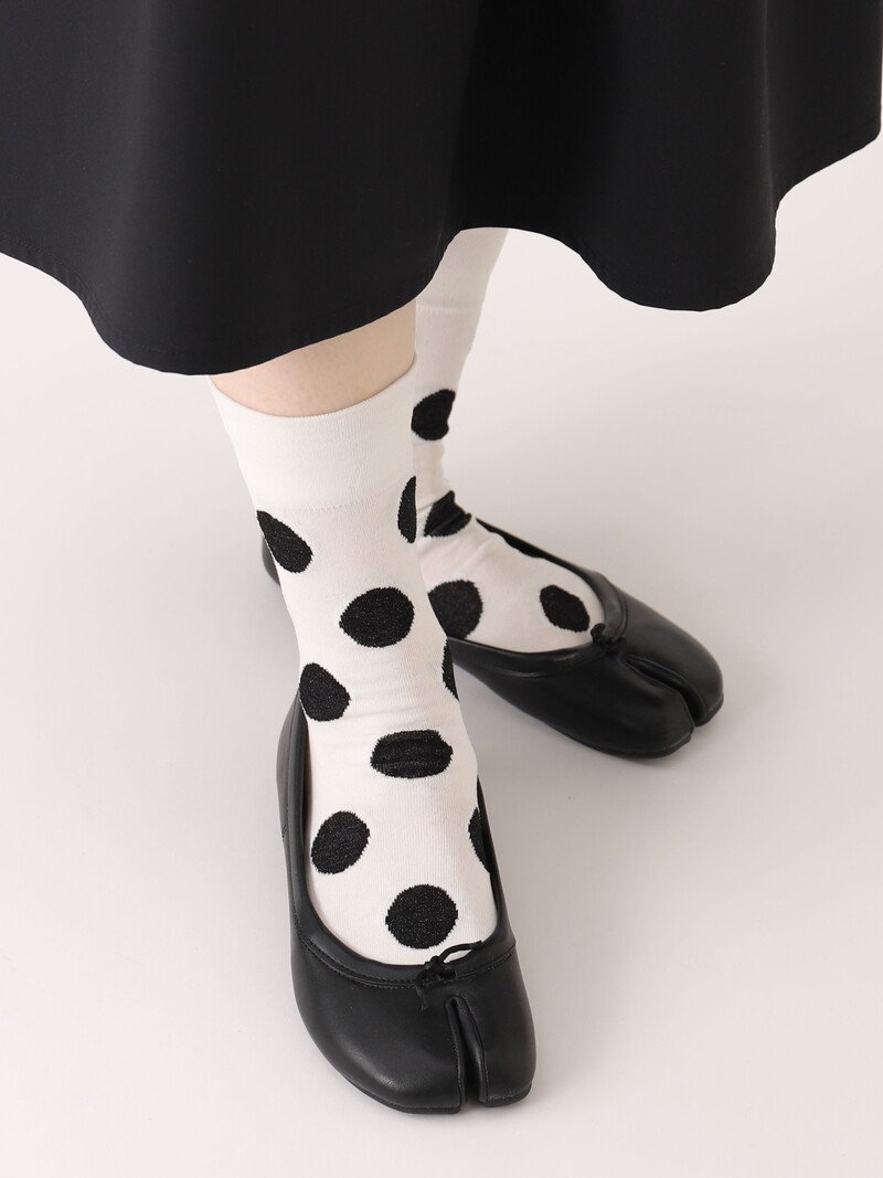 Big Dots Tabi Crew Socken