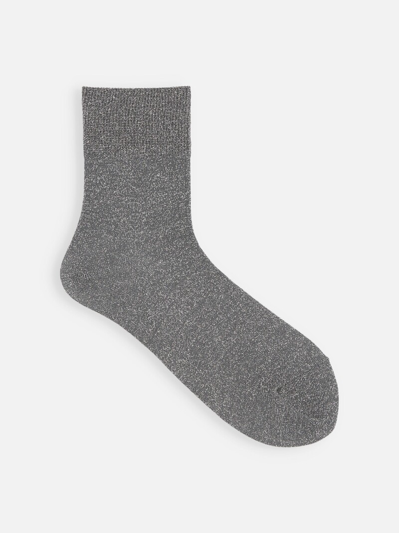 Sparkly Ankle Socks S