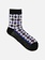 Decorative Pattern Sheer Low Crew Socks