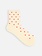 Calcetines de canalé con pequeños corazones