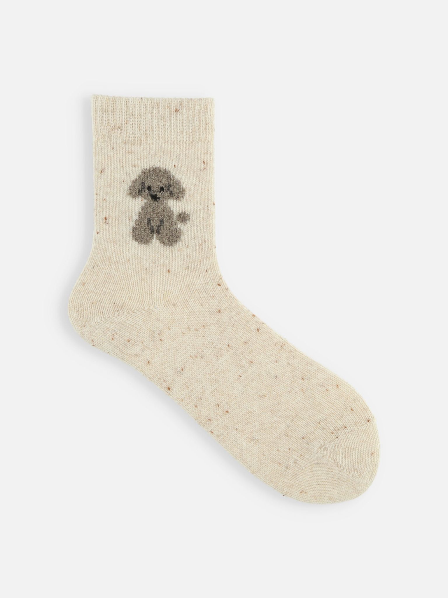 Wollen honden- en kattensokken met lage ronde hals