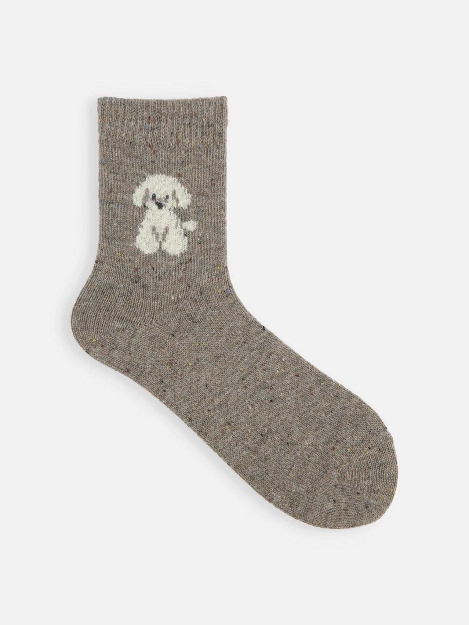 Wollen honden- en kattensokken met lage ronde hals