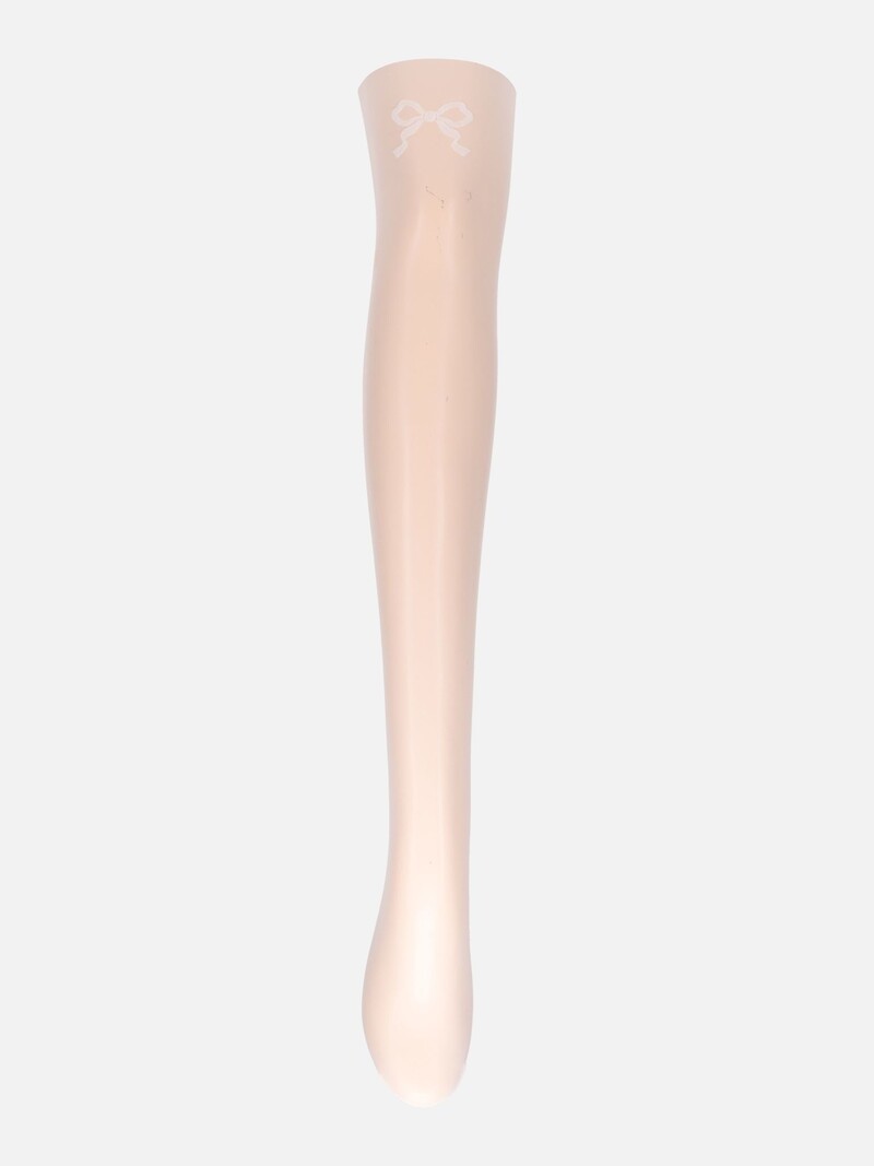 Playful Ribbon Pattern Tights 30D