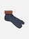 Socquette Tabi bord revers vague L