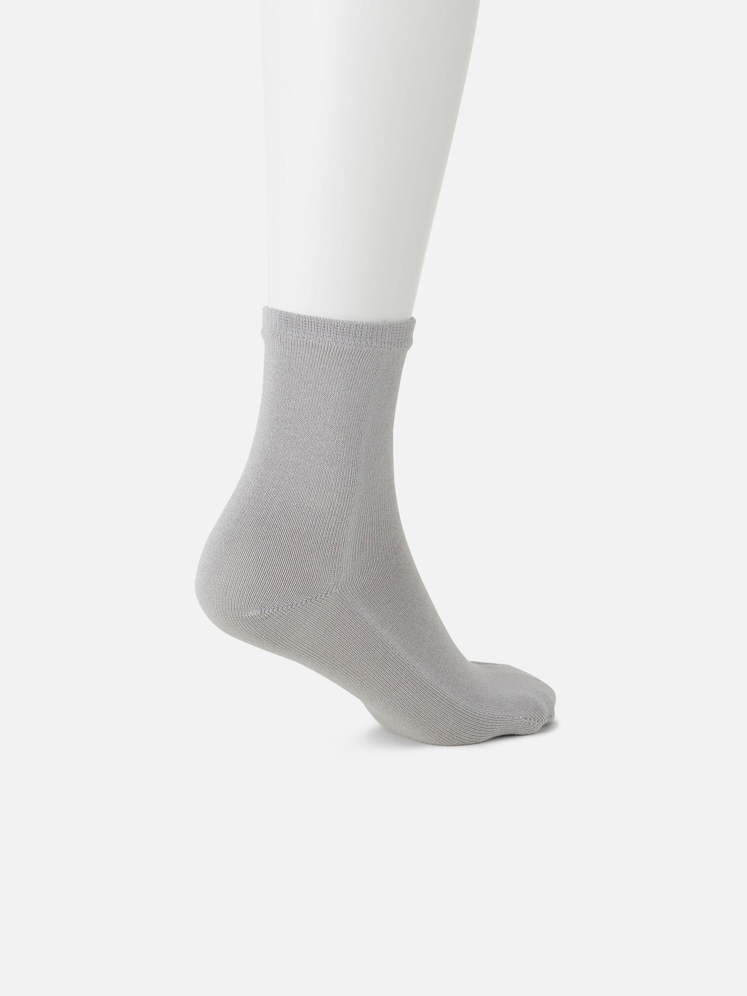 Cotton Plain Tabi Socks M