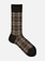 Mi-chaussette laine Mérinos carreaux écossais