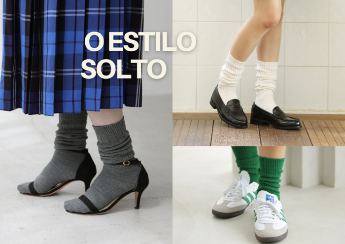 O estilo solto: foco em meias e perneiras