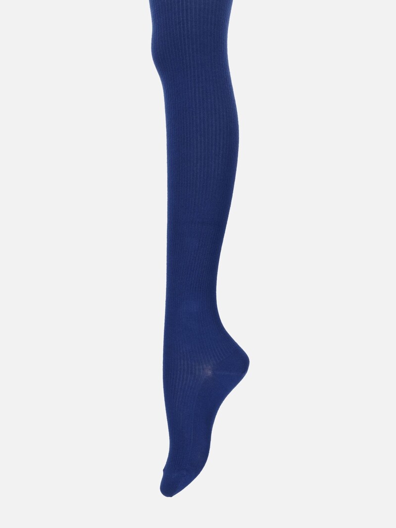 Collant côtes 3x1 en coton 250D M