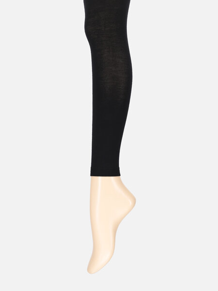 021850124 Legging uni en laine Mérinos 200D
