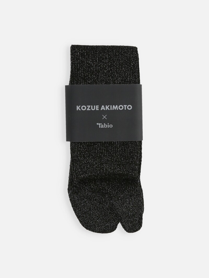 Kozue Collab Sparkling Tabi Crew Socken