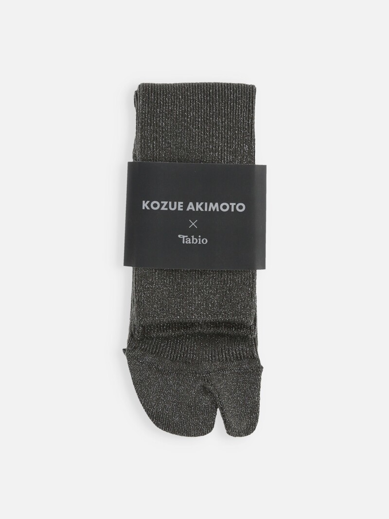 Kozue Collab Sparkling Tabi Crew Socken