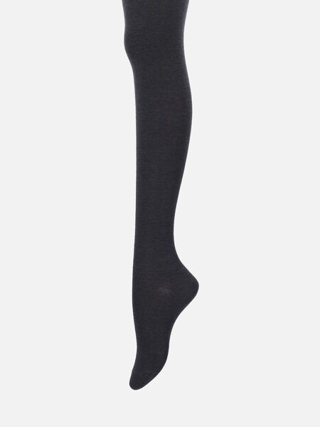 011900203 Collant chiné en coton mix 180D