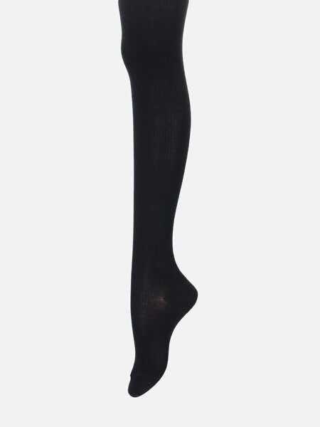 011900208 Collant côtes 3x1 en coton 250D TL