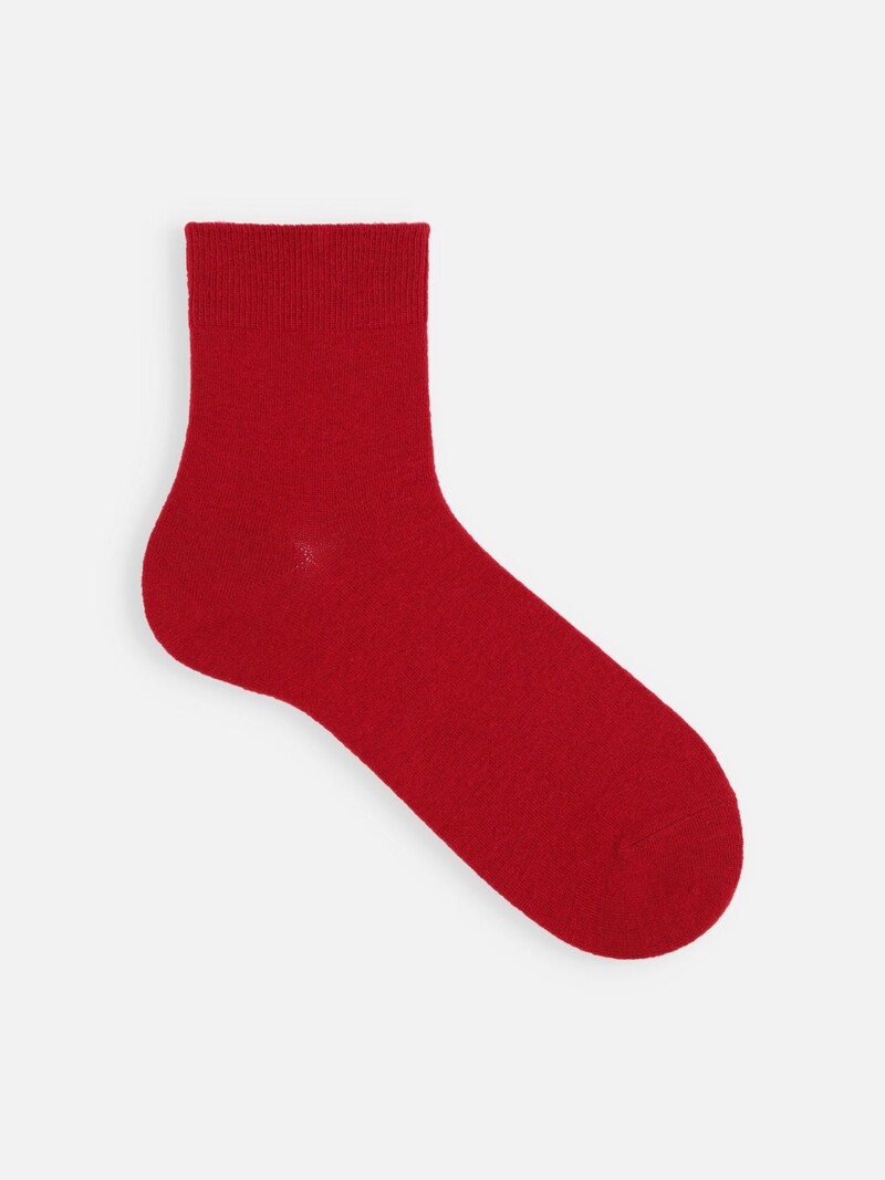 Merino Wool Stretchy Short Socks M