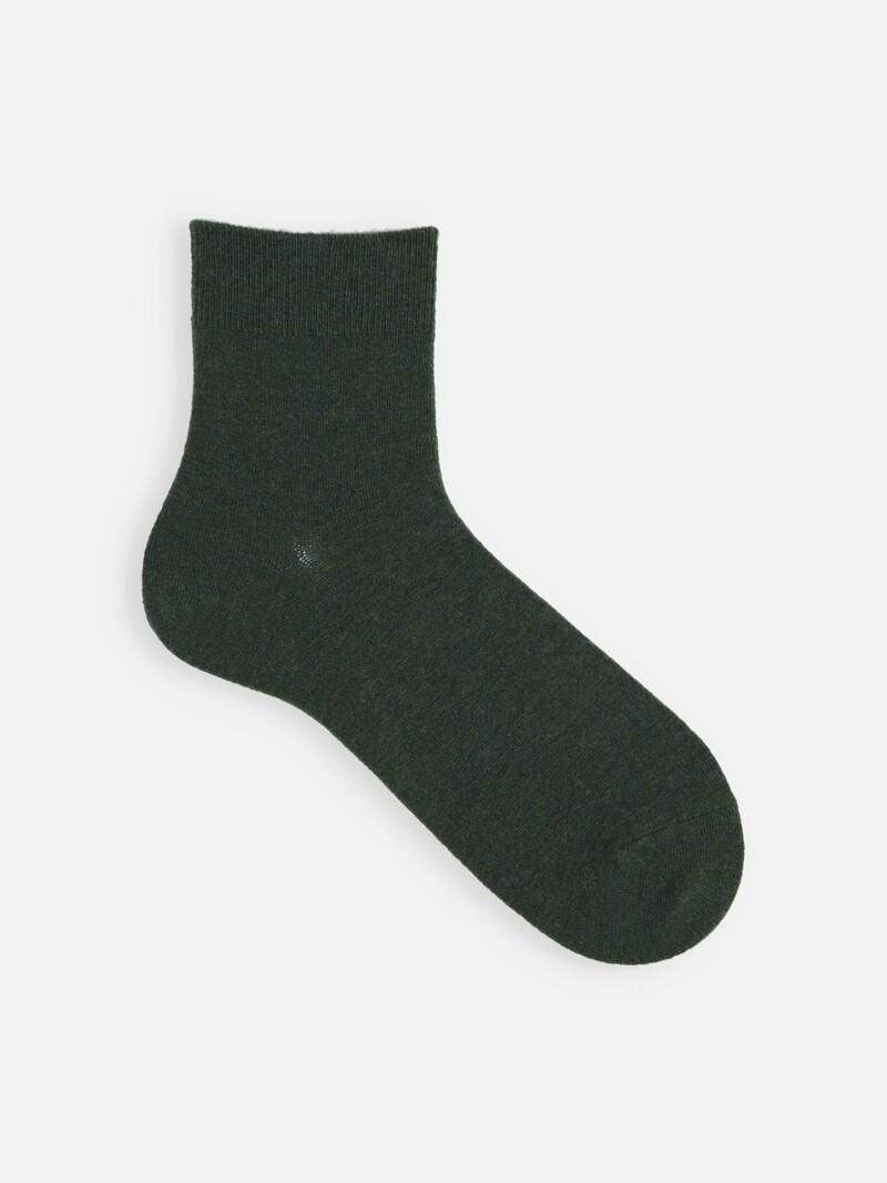 Merino Wool Stretchy Short Socks M