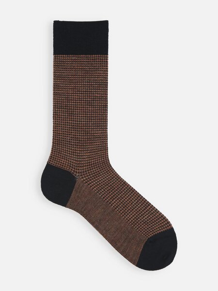062142323 MC jacquard Mérinos pied de poule fine M