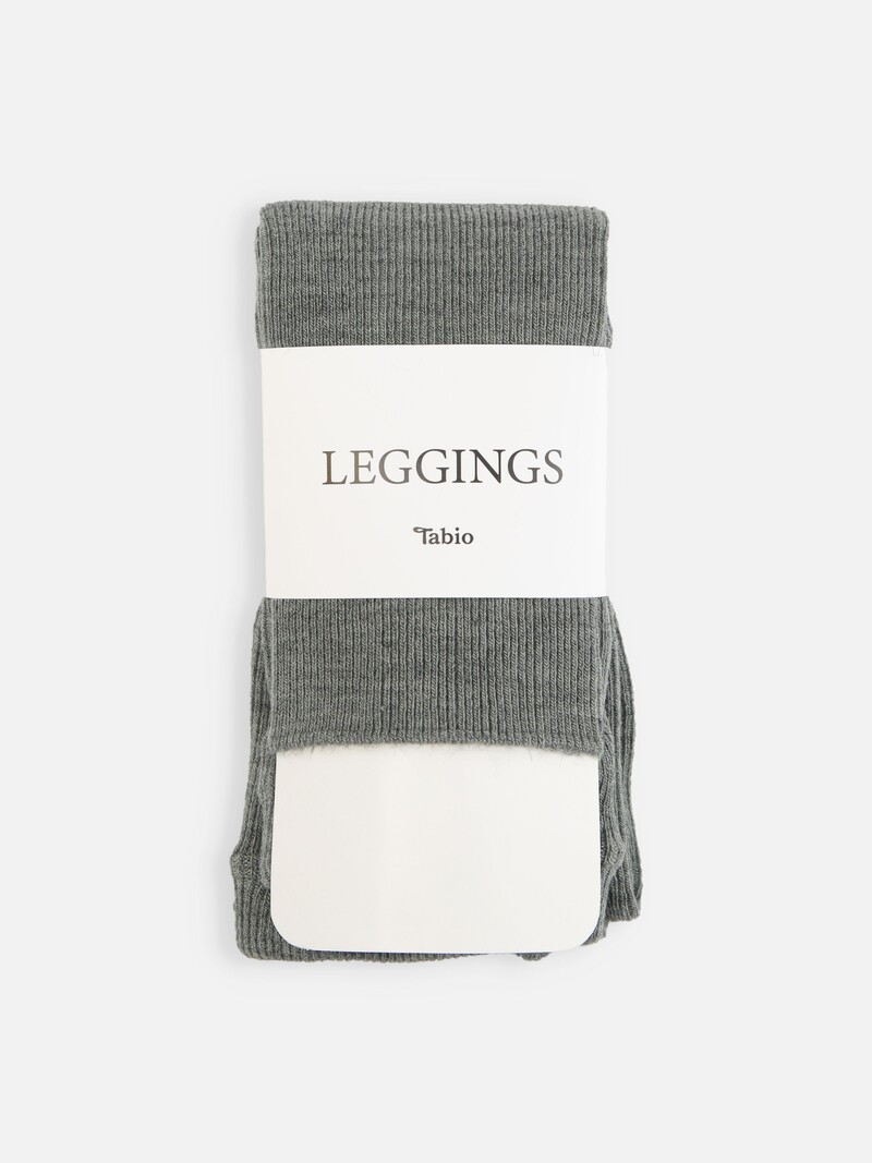 Leggings Angora com nervuras 400D misturadas e soltas
