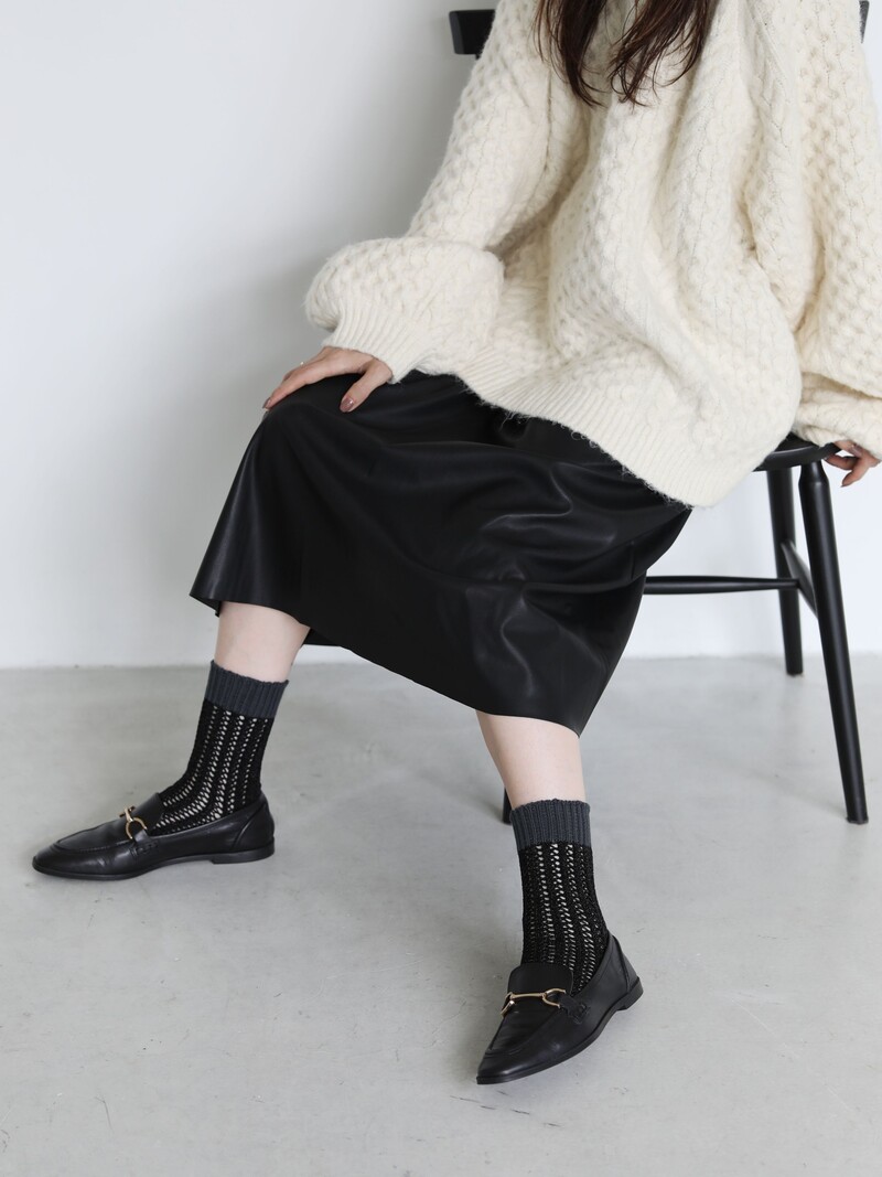 Ganzkörper-Mesh-Crew-Socken