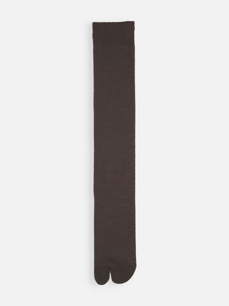 Wool Tabi Knee High Socks