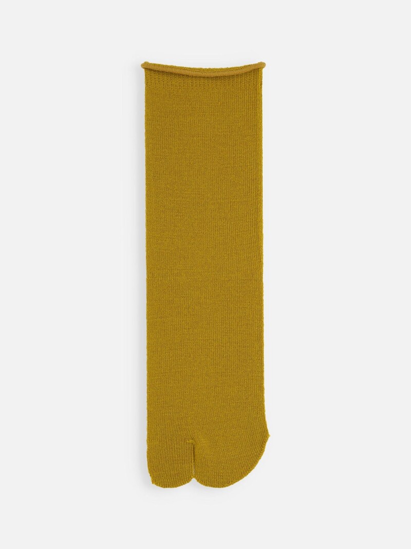 Calzini Tabi a metà polpaccio in pregiata lana Merino Premium
